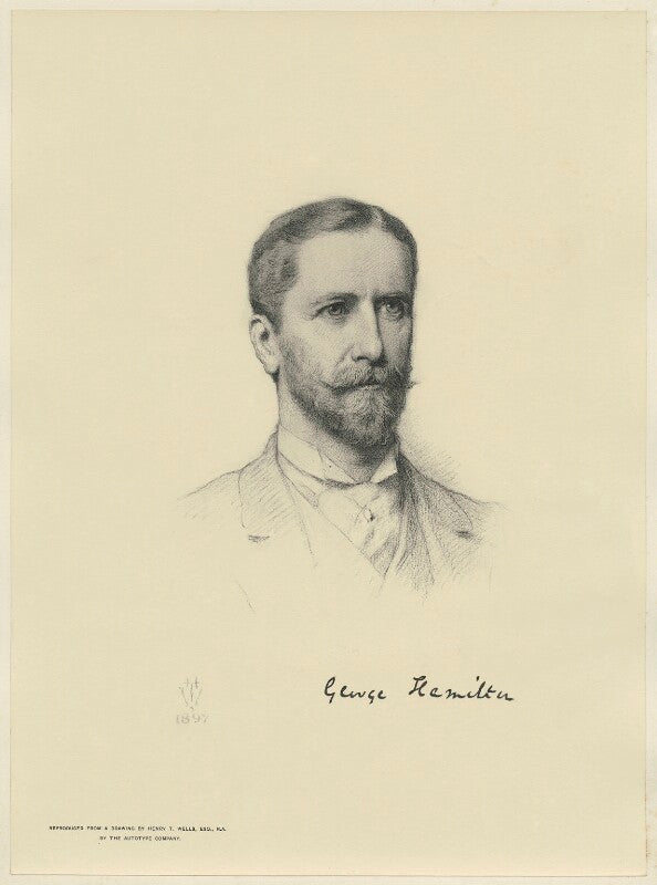 Lord george francis hamilton npg d35265