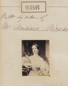 'Reproduction by order of Mr Moulimer Ricardo' NPG Ax59204