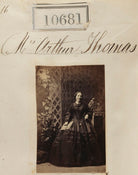 Mrs Arthur Thomas NPG Ax60392