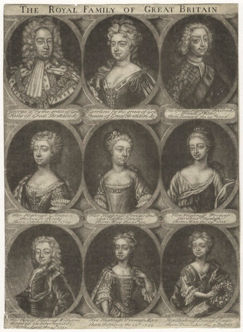 The Royal Family of Great Britain NPG D3023