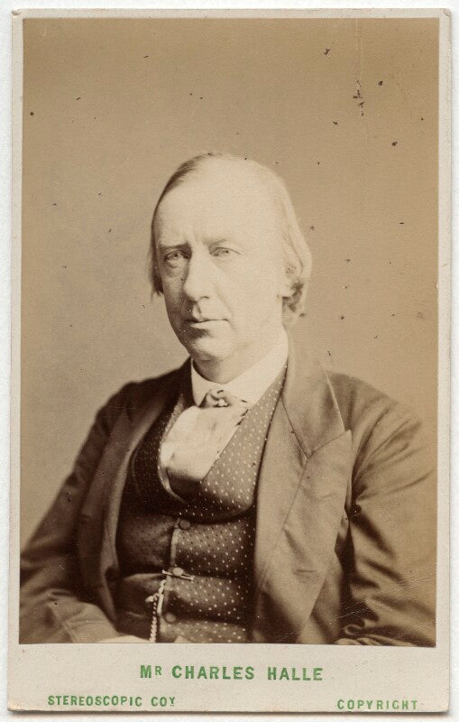 Sir charles hallé (né carl halle) npg ax28537
