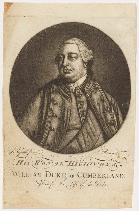 William augustus, duke of cumberland npg d7940