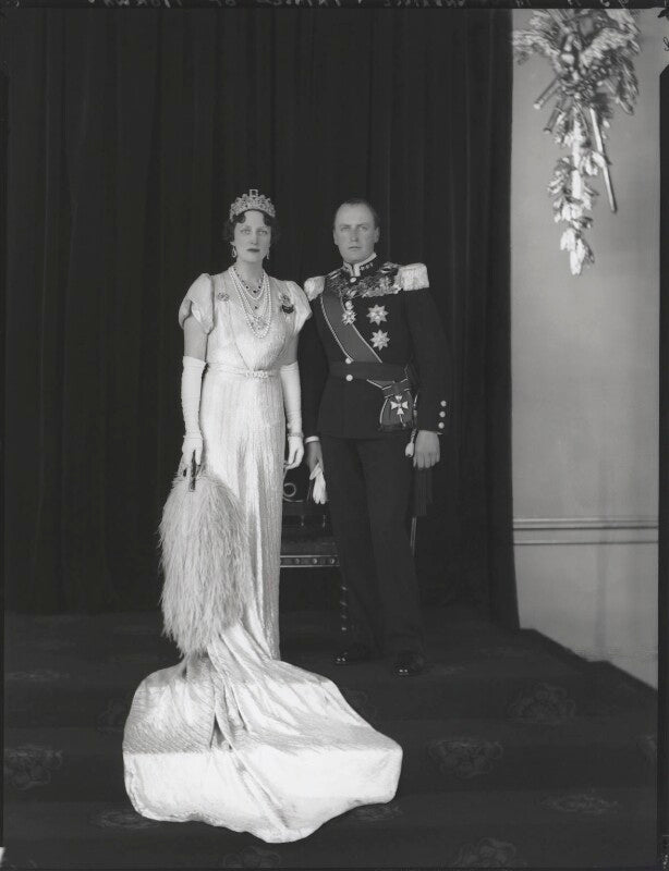 Princess martha of sweden; olav v, king of norway npg x126943