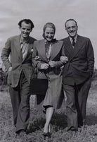 Clifford Evans; Constance Cummings; Michael Balcon NPG x184163