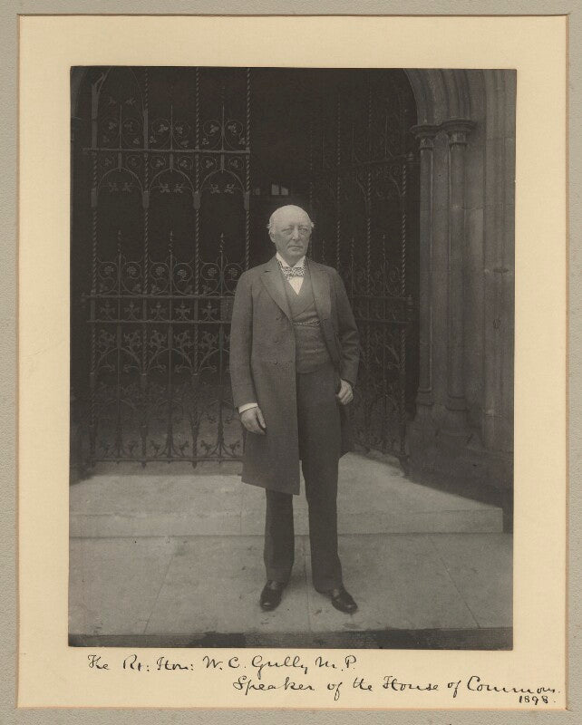 William court gully, 1st viscount selby npg x16065