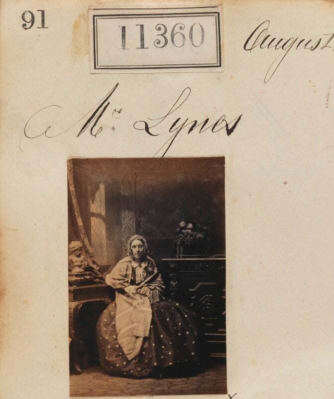 Mrs lynes npg ax61046