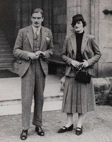 Anthony Eden, 1st Earl of Avon; Beatrice Eden (née Beckett) NPG x194082