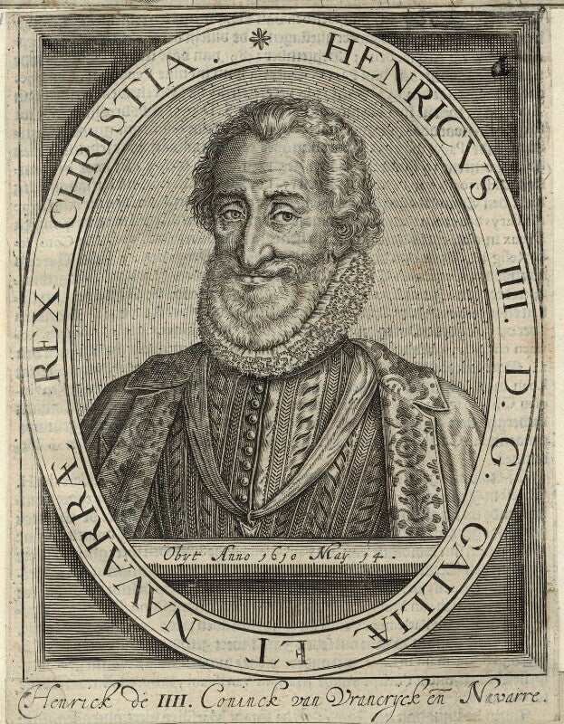Henri iv, king of france npg d25629