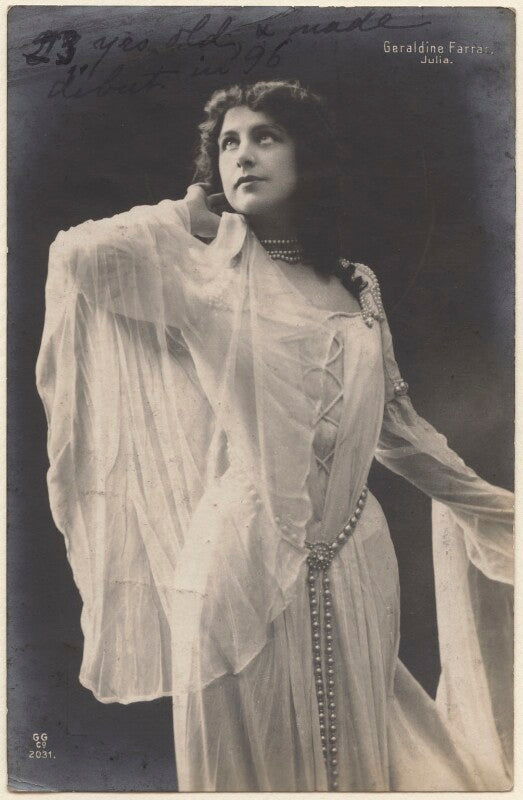 Geraldine farrar npg x22241