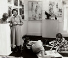 Irena Kunicka with two assistants NPG x132531
