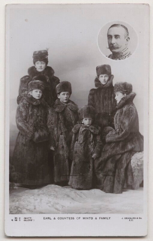 'earl & countess of minto & family' npg x197829