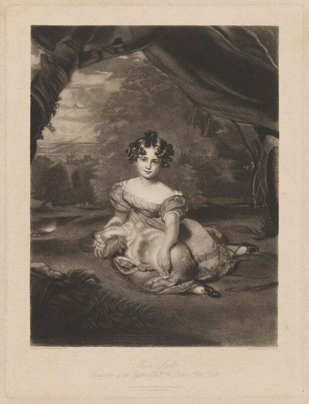 Julia child villiers (née peel), countess of jersey npg d40100