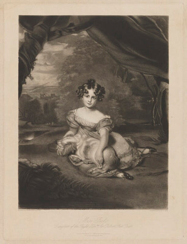 Julia Child-Villiers (née Peel), Countess of Jersey NPG D40100