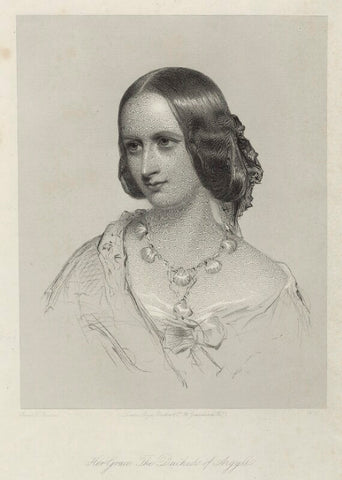 Elizabeth Georgiana (née Sutherland-Leveson-Gower), Duchess of Argyll NPG D7119