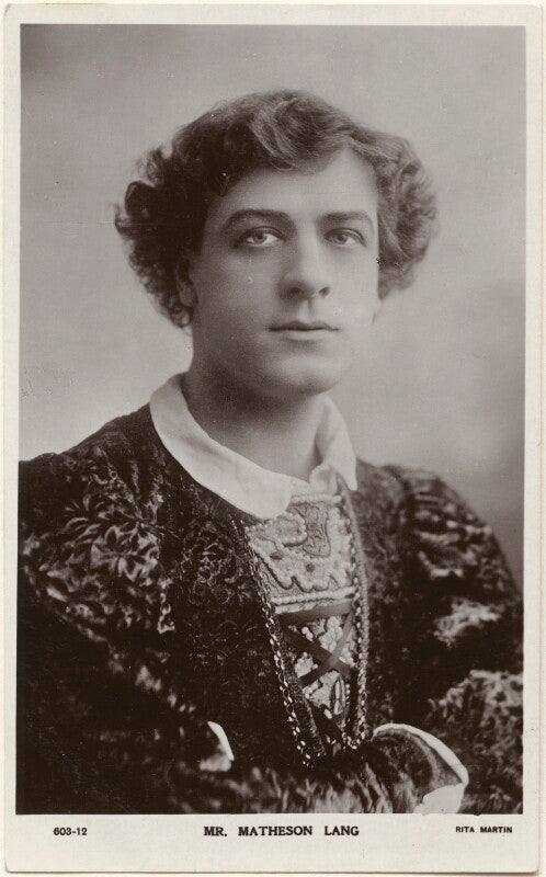 (alexander) matheson lang as romeo in 'romeo and juliet' npg x196032