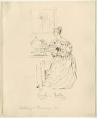Caroline Elizabeth Sarah Norton (née Sheridan, later Lady Stirling-Maxwell) NPG D34541