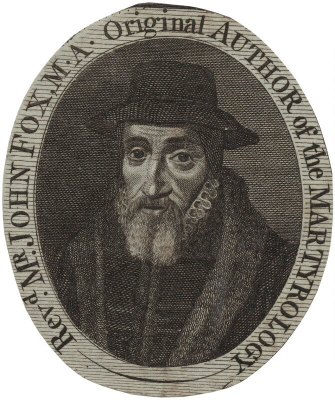 John foxe npg d25278