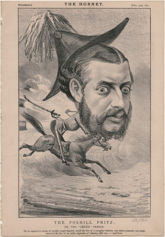 King edward vii ('the foxhill fritz; or, the "green" prince') npg d48256