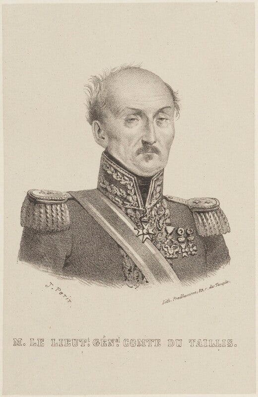 Adrien jean baptiste amable ramon du bosc, comte du taillis npg d15710