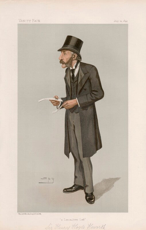 Sir henry hoyle howorth ('statesmen. no. 656.') npg d44759