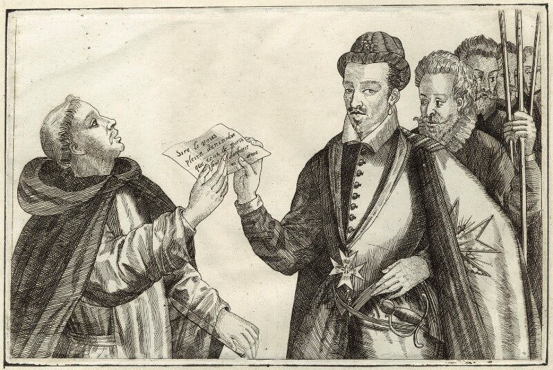 Henri iii, king of france and five unknown sitters npg d25617