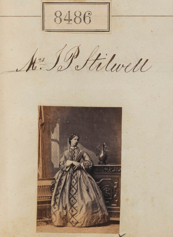 Georgiana Elizabeth Stilwell (née Stevens) ('Mrs J.P. Stilwell') NPG Ax58308