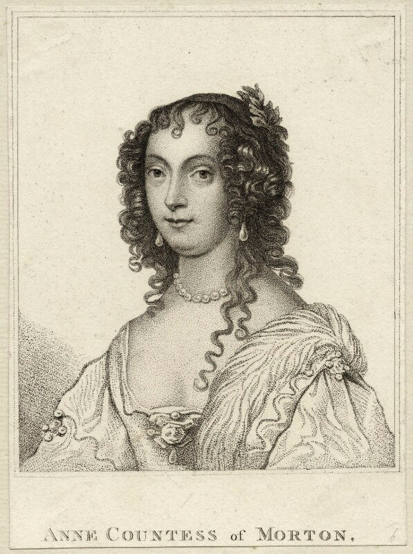 Ann douglas (née villiers), countess of morton npg d28471