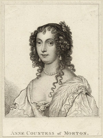Ann Douglas (née Villiers), Countess of Morton NPG D28471