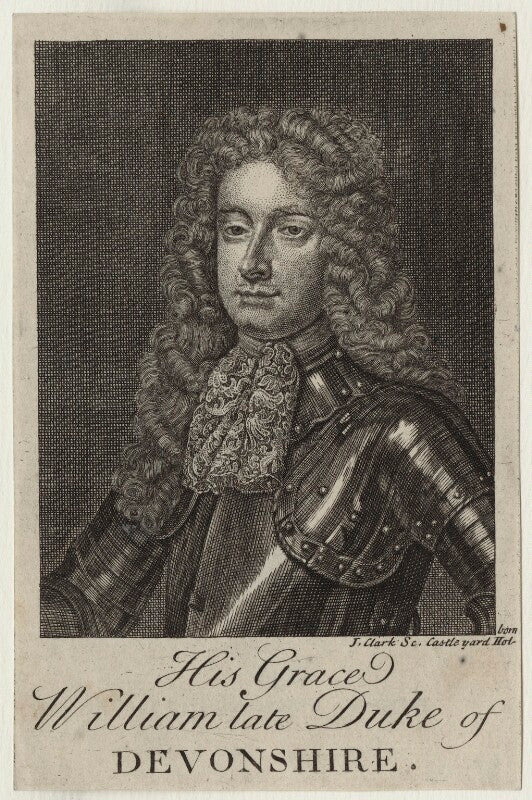 William Cavendish, 1st Duke of Devonshire NPG D31103