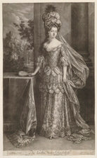 Mary Radcliffe (née Tudor), Countess of Derwentwater NPG D30538