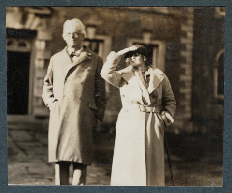 W.B. Yeats; Dorothy Violet Wellesley (née Ashton), Duchess of Wellington NPG Ax143877