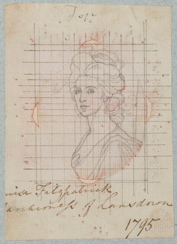 Louisa petty (née fitzpatrick), marchioness of lansdowne npg d17554