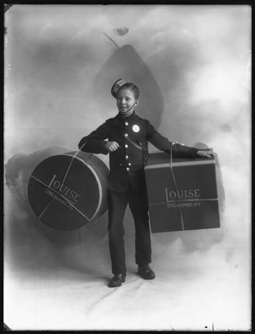 'Boy with hat boxes' NPG x103816