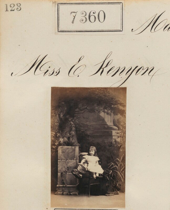 Miss e. kenyon npg ax57270