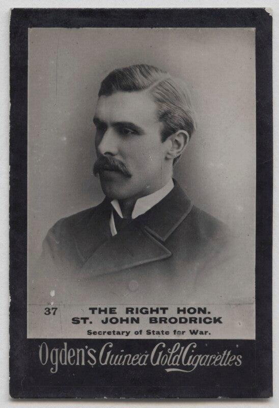 (william) st john fremantle brodrick, 1st earl of midleton npg x197003