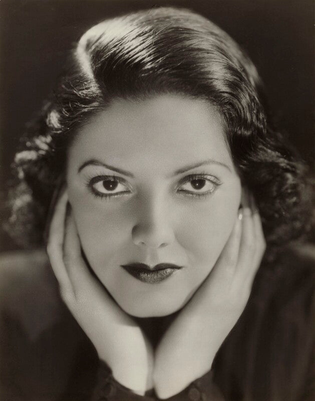 Princess indira of kapurthala npg x85736