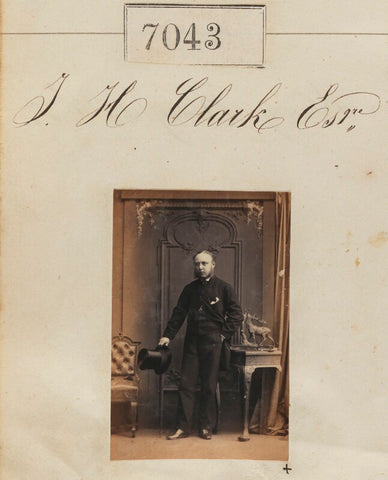 Mr J.H. Clark NPG Ax56959