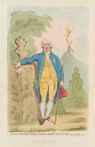 'A uniform whig' (King George III; Edmund Burke) NPG D12431