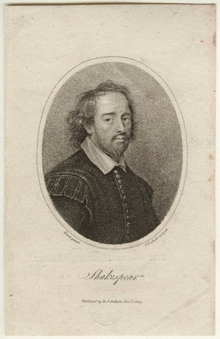 Memorial portrait of William Shakespeare NPG D21646