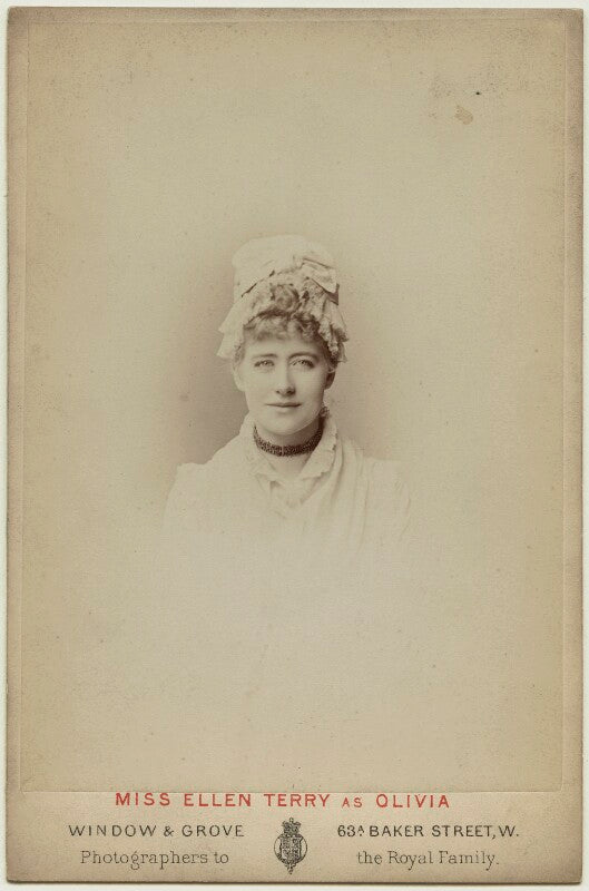 Ellen terry as olivia in 'olivia' npg x16986