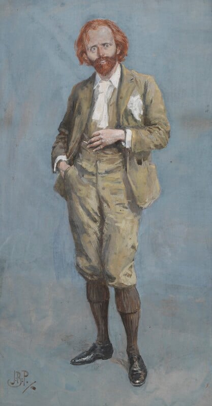 Sir (thomas henry) hall caine npg 3667