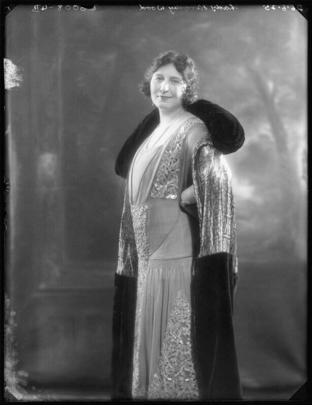 Agnes lilian (née fawcett), lady wood npg x123403