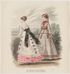 Summer day dress and country or seaside walking dress, 1869 NPG D48038