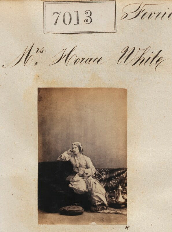 Mrs horace white npg ax56929