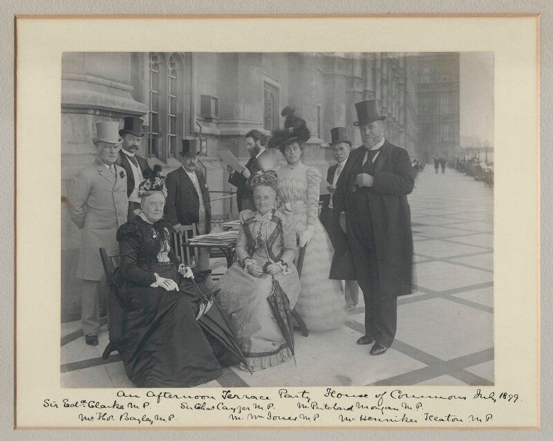 'an afternoon terrace party' npg x134991