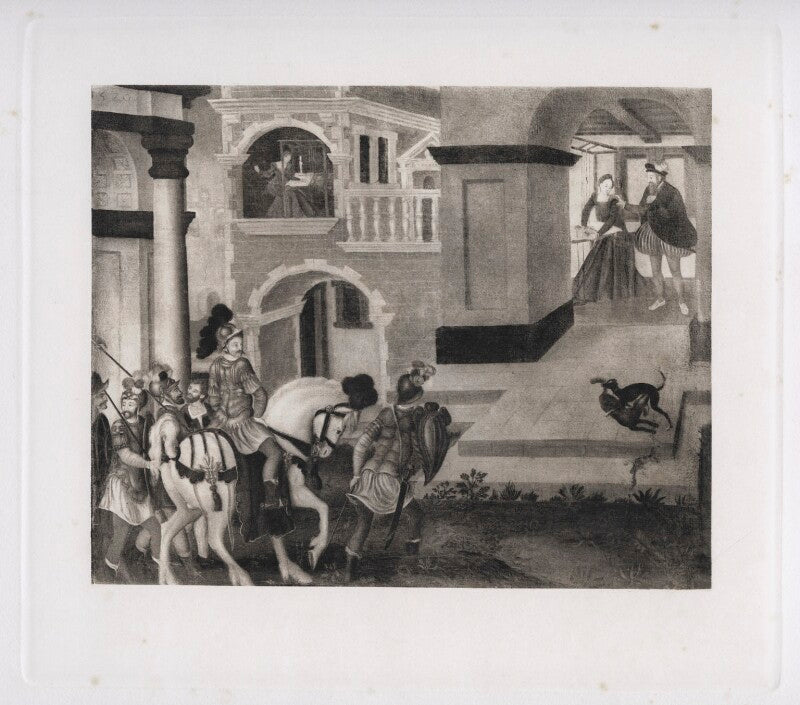 Mary, queen of scots ('announcement of the date of execution to mary stuart') npg d42672