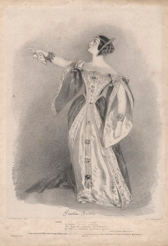 Giulia grisi as anna bolena npg d2823