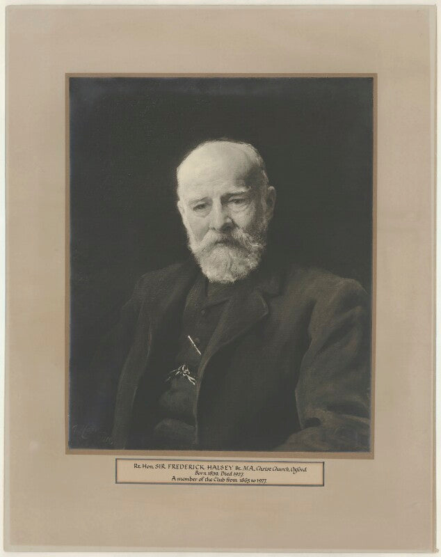 Sir (thomas) frederick halsey, 1st bt npg d35236