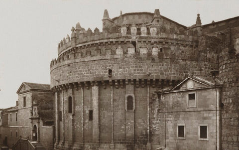 'Fortified abside of Cathedral' (&Aacute;vila, Spain) NPG Ax183121