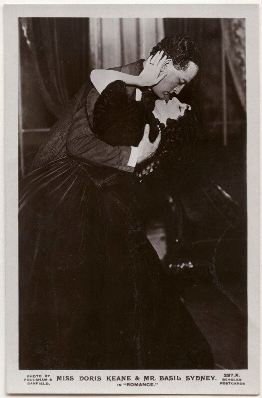 Basil sydney and doris keane in 'romance' npg x139695